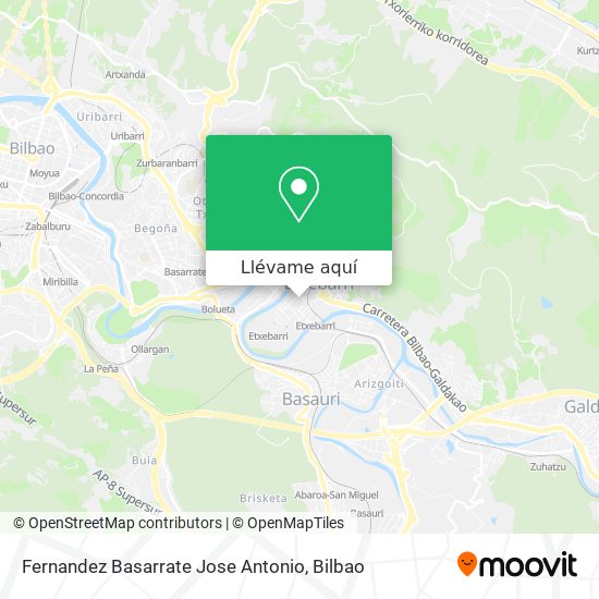 Mapa Fernandez Basarrate Jose Antonio