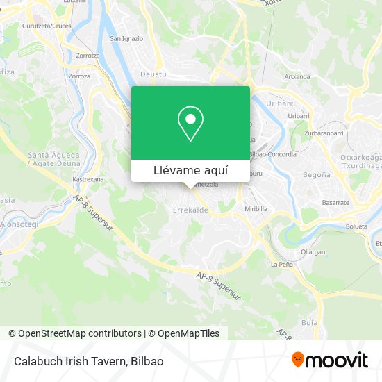Mapa Calabuch Irish Tavern