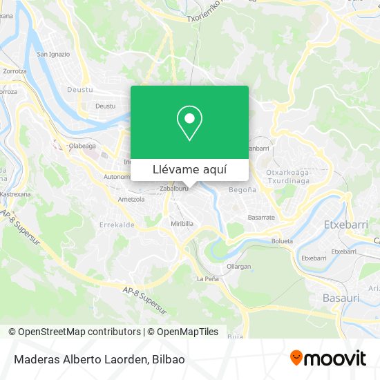 Mapa Maderas Alberto Laorden