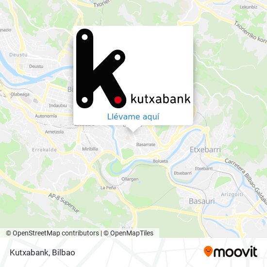 Mapa Kutxabank