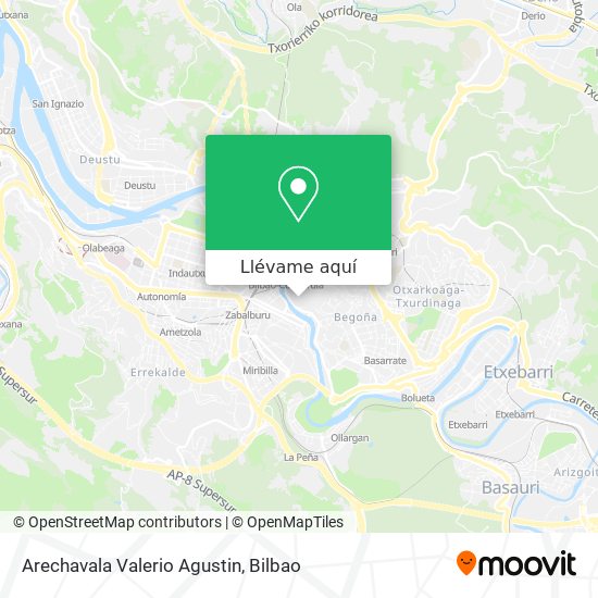 Mapa Arechavala Valerio Agustin