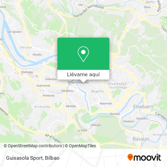 Mapa Guisasola Sport