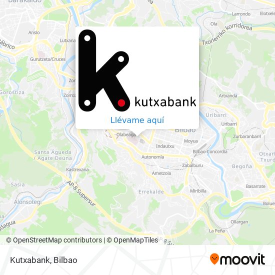 Mapa Kutxabank