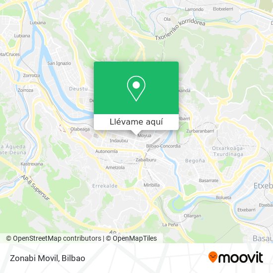 Mapa Zonabi Movil