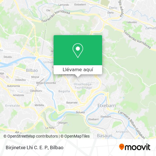 Mapa Birjinetxe Lhi C. E. P.