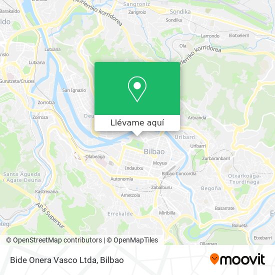 Mapa Bide Onera Vasco Ltda