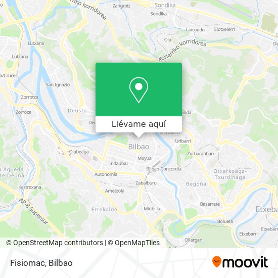Mapa Fisiomac