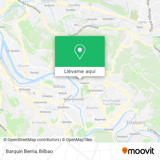 Mapa Barquin Berria