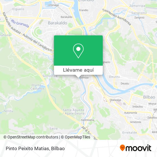 Mapa Pinto Peixito Matias