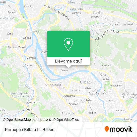 Mapa Primaprix Bilbao III