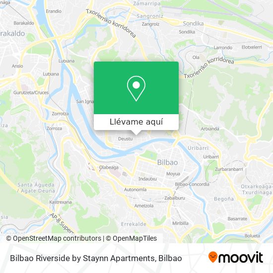 Mapa Bilbao Riverside by Staynn Apartments