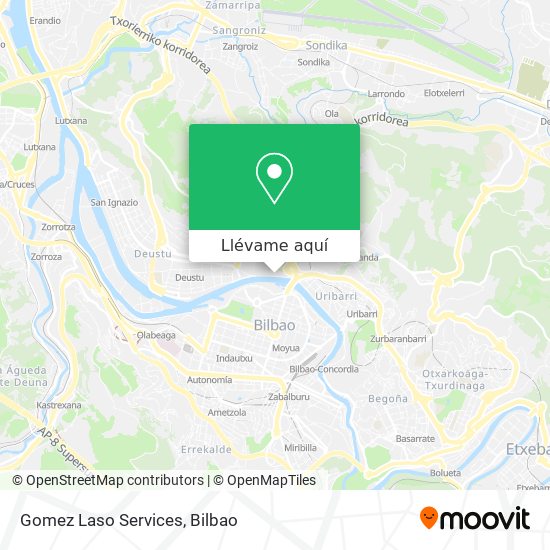 Mapa Gomez Laso Services
