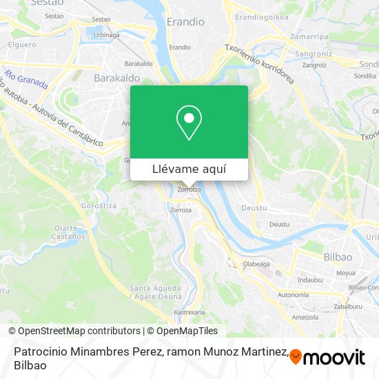 Mapa Patrocinio Minambres Perez, ramon Munoz Martinez