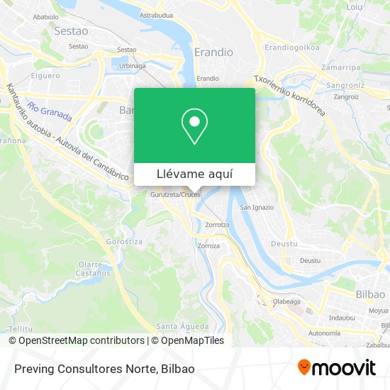 Mapa Preving Consultores Norte