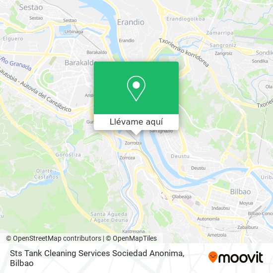 Mapa Sts Tank Cleaning Services Sociedad Anonima