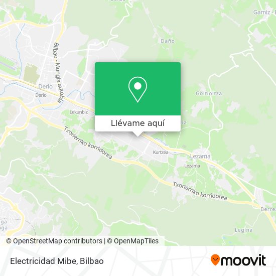 Mapa Electricidad Mibe