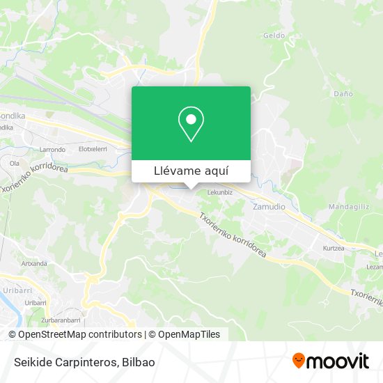 Mapa Seikide Carpinteros