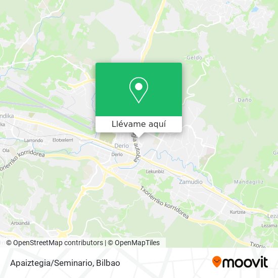 Mapa Apaiztegia/Seminario