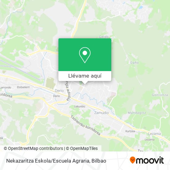 Mapa Nekazaritza Eskola / Escuela Agraria