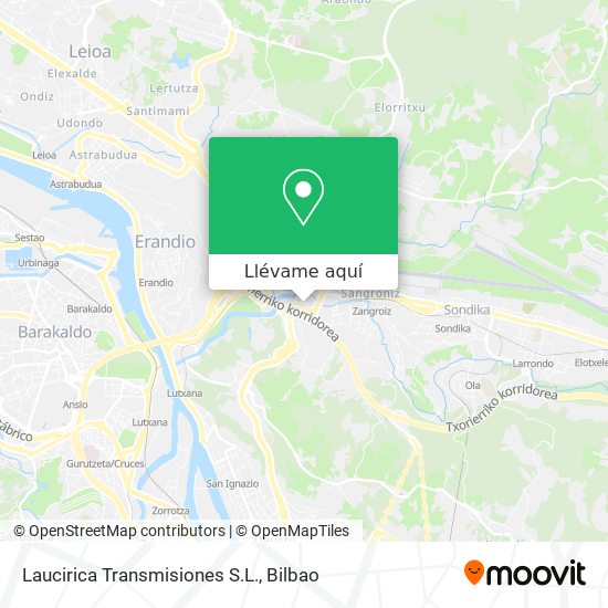 Mapa Laucirica Transmisiones S.L.