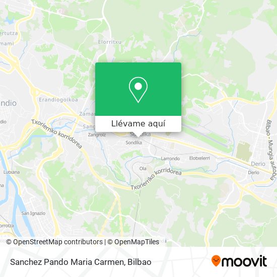 Mapa Sanchez Pando Maria Carmen