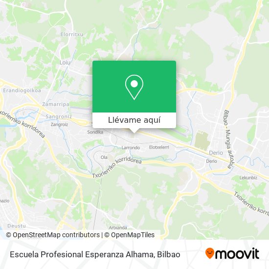 Mapa Escuela Profesional Esperanza Alhama