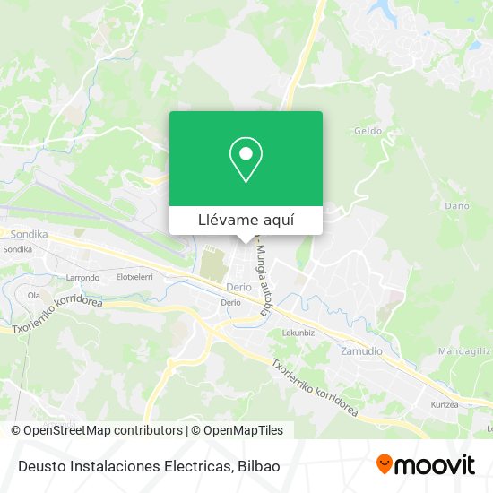 Mapa Deusto Instalaciones Electricas
