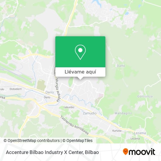 Mapa Accenture Bilbao Industry X Center