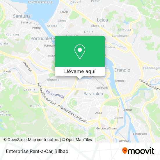 Mapa Enterprise Rent-a-Car