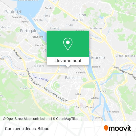 Mapa Carniceria Jesus