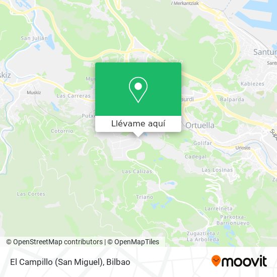 Mapa El Campillo (San Miguel)
