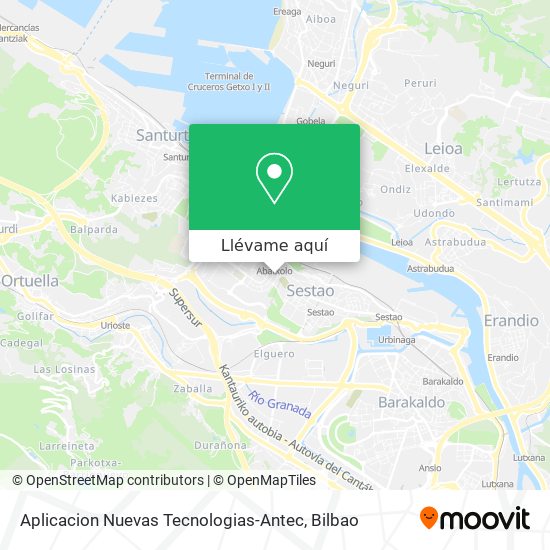 Mapa Aplicacion Nuevas Tecnologias-Antec