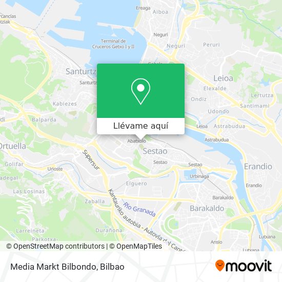 Mapa Media Markt Bilbondo