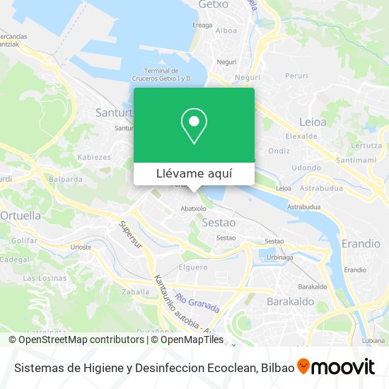 Mapa Sistemas de Higiene y Desinfeccion Ecoclean