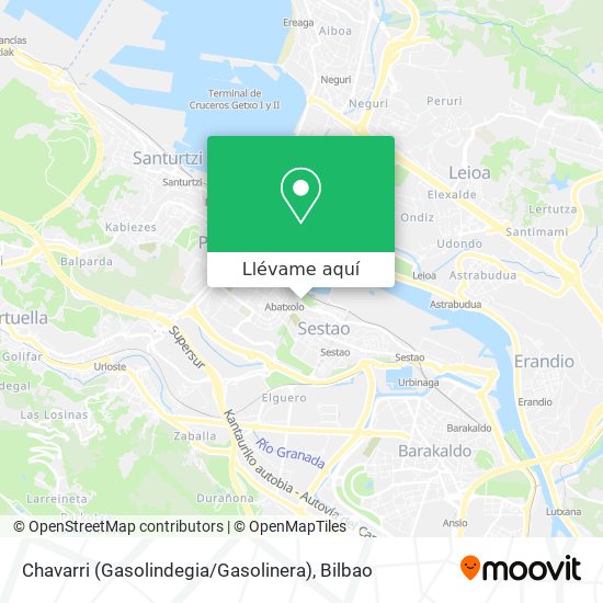 Mapa Chavarri (Gasolindegia / Gasolinera)