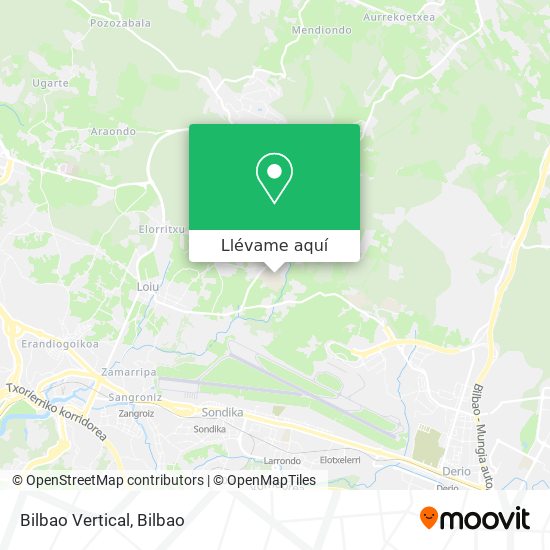Mapa Bilbao Vertical