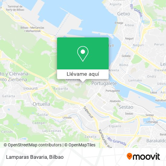 Mapa Lamparas Bavaria