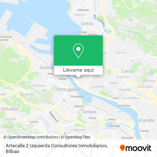 Mapa Artecalle 2 Izquierda Consultores Inmobiliarios