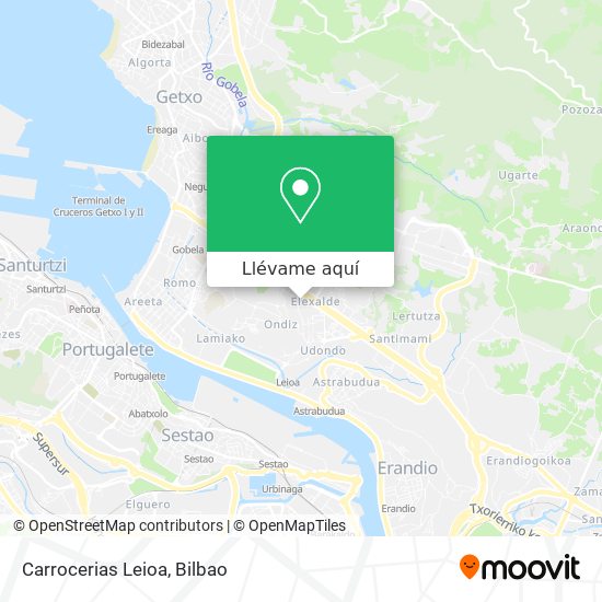 Mapa Carrocerias Leioa