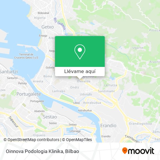 Mapa Oinnova Podologia Klinika