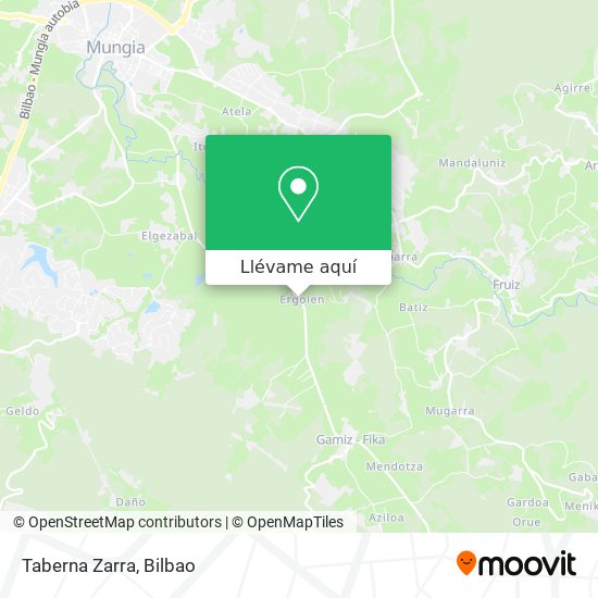 Mapa Taberna Zarra