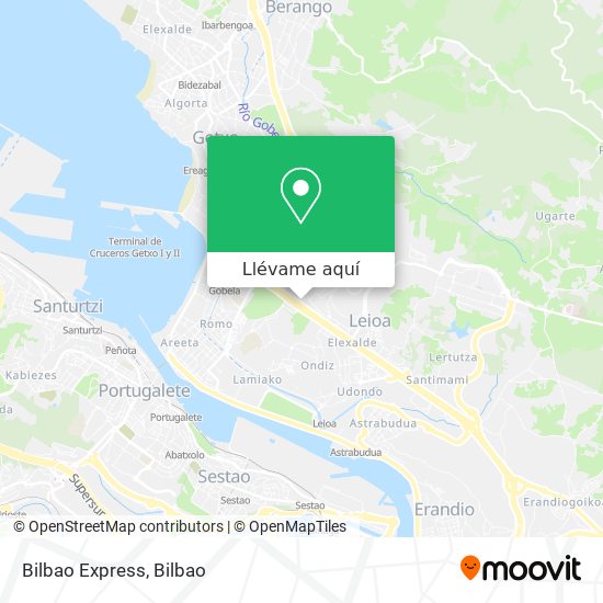 Mapa Bilbao Express