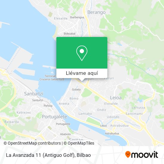 Mapa La Avanzada 11 (Antiguo Golf)