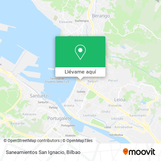 Mapa Saneamientos San Ignacio