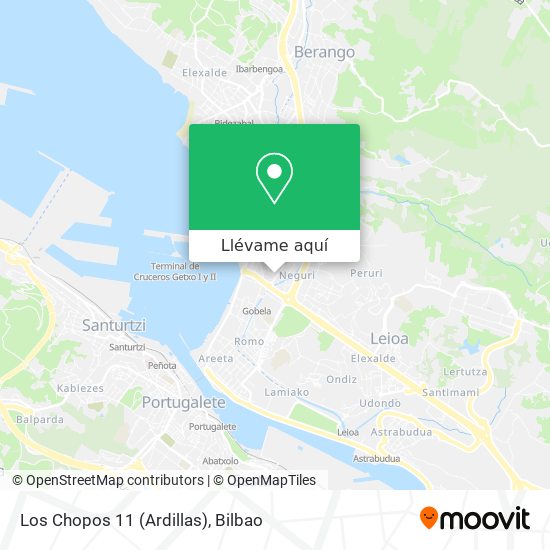 Mapa Los Chopos 11 (Ardillas)