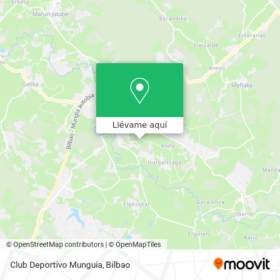 Mapa Club Deportivo Munguia