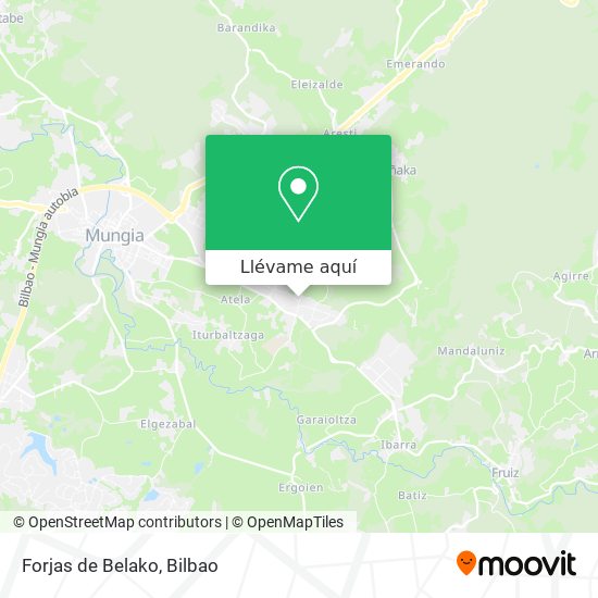 Mapa Forjas de Belako