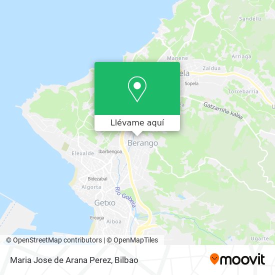 Mapa Maria Jose de Arana Perez