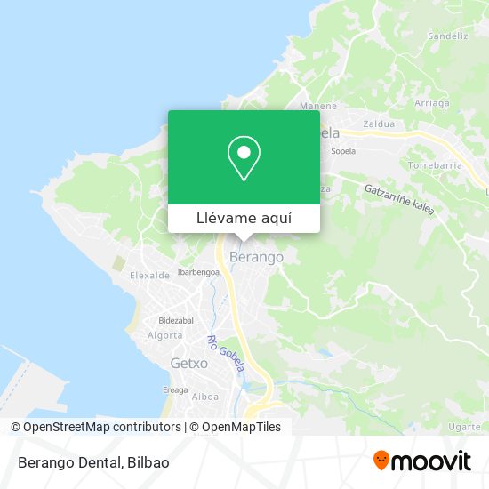 Mapa Berango Dental