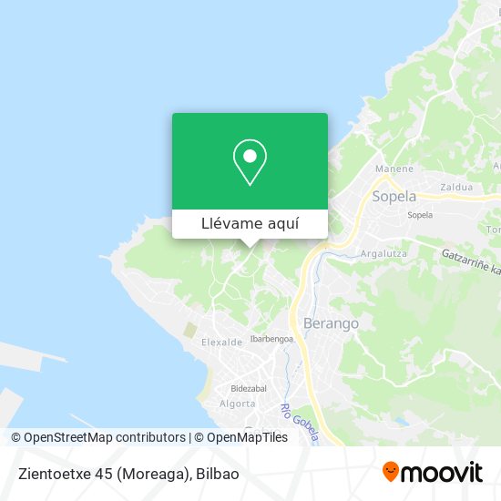 Mapa Zientoetxe 45 (Moreaga)